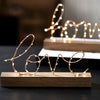 LED Lamp Light Cursive Love and Home