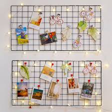 Modern Iron Grid Photo Art Display Frame