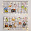 Modern Iron Grid Photo Art Display Frame