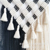 Hand-woven Fringed Macrame Wall Tapestry