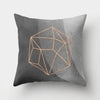 Neutral Colored, Marble Geometric Decorative Pillow Cover, Throw Pillow Cover