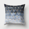 Neutral Colored, Marble Geometric Decorative Pillow Cover, Throw Pillow Cover