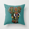 Teal Blue Decorative Pillowcases- Various prints