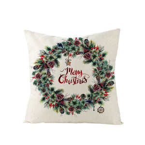 Warm and Rustic Christmas Decorative Pillowcases