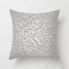 Gray Sophisticated Pattern Decorative Throw Pillow pillowcases