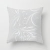 Gray Sophisticated Pattern Decorative Throw Pillow pillowcases