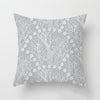 Gray Sophisticated Pattern Decorative Throw Pillow pillowcases