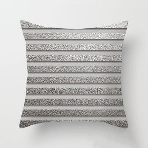 Gray Sophisticated Pattern Decorative Throw Pillow pillowcases