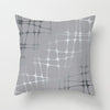 Gray Sophisticated Pattern Decorative Throw Pillow pillowcases