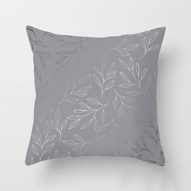 Gray Sophisticated Pattern Decorative Throw Pillow pillowcases