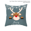 QIFU Christmas Cushion Cover Decorative Pillow Cover Throw Pillow Case Home Decor Sofa Bed Christmas Decor for Home Pillowcase